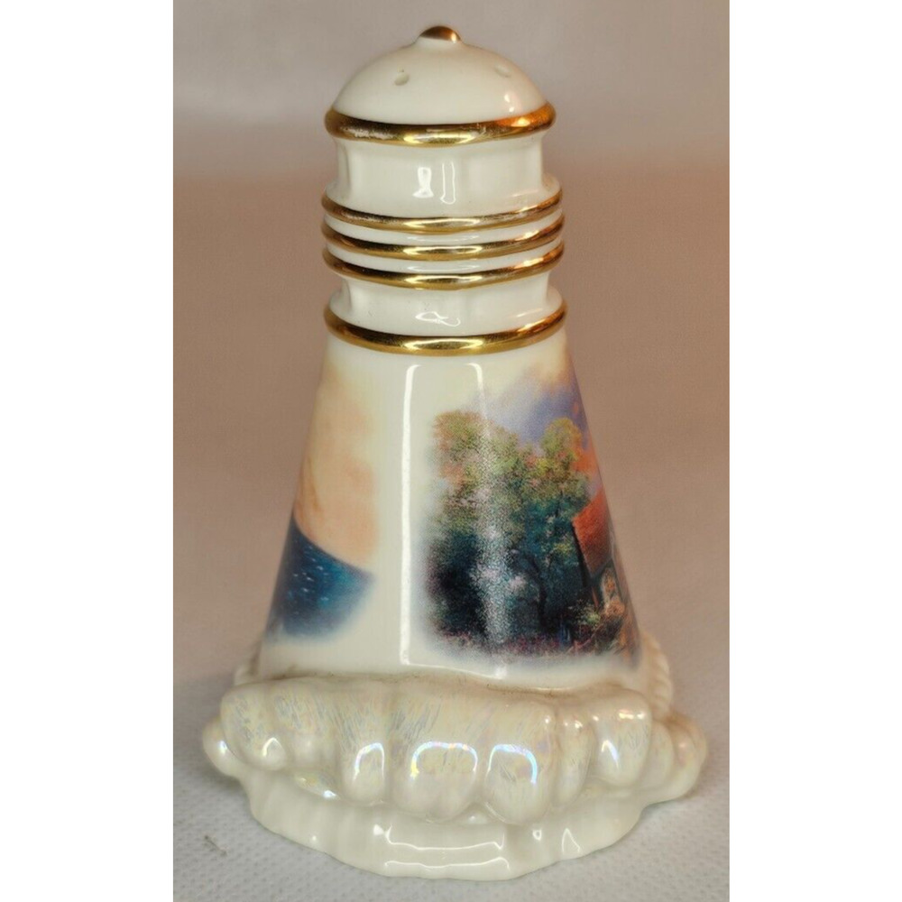 Vintage 2002 Lenox Thomas Kinkade Lighthouse Salt Shaker
